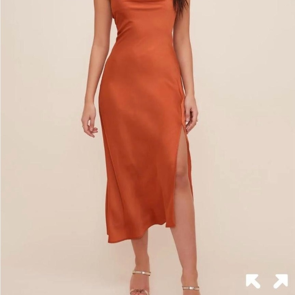 Astr Gaia Midi Dress